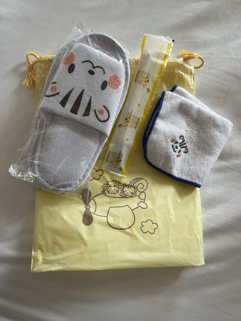 名古屋プリンスホテルスカイタワーの子供向けアメニティ