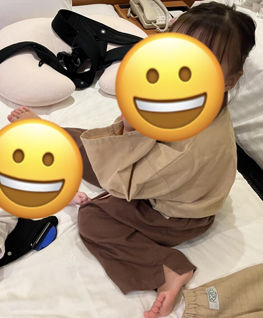 奈良プラザホテルの子供用パジャマ