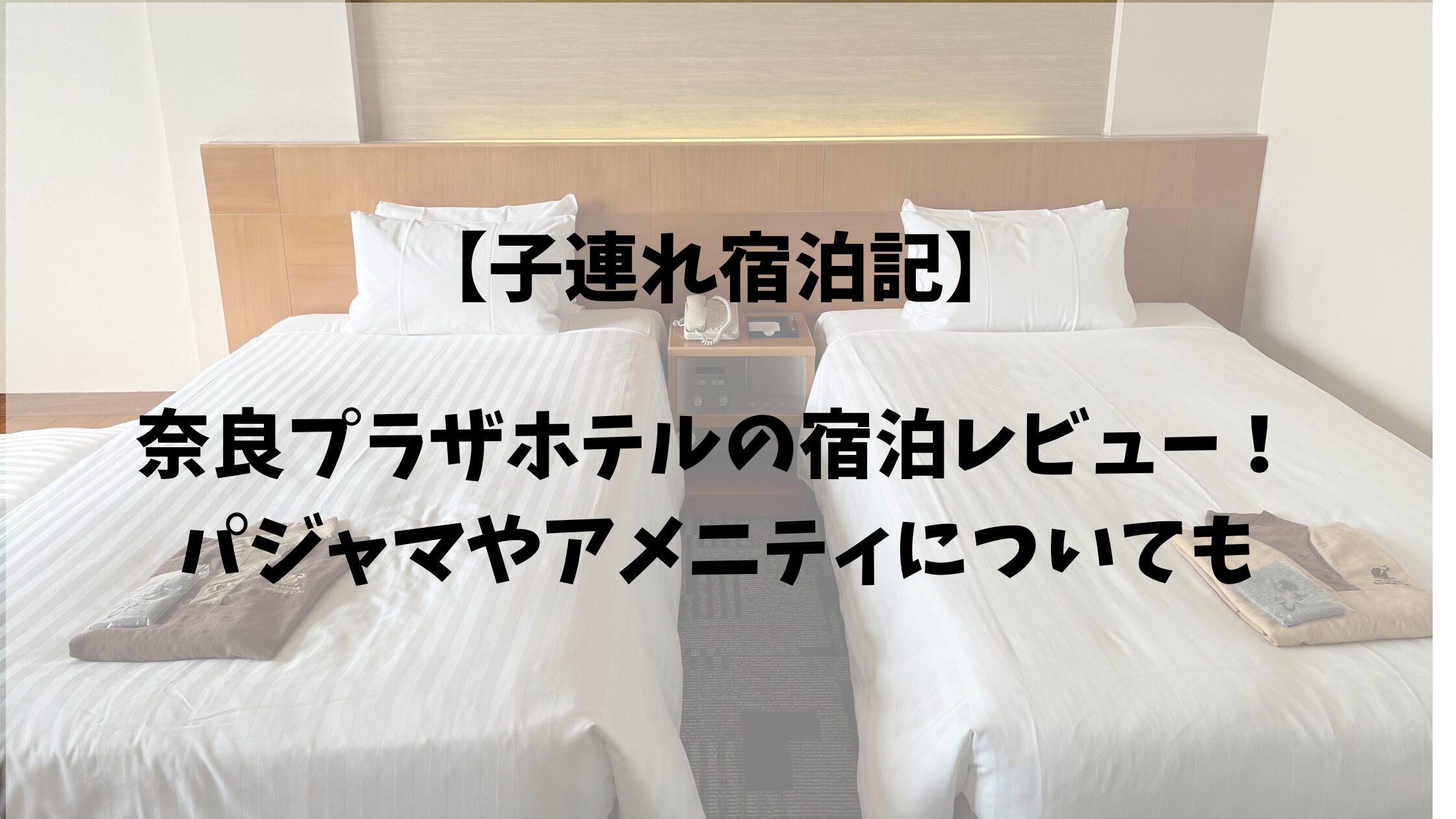 奈良プラザホテル宿泊記