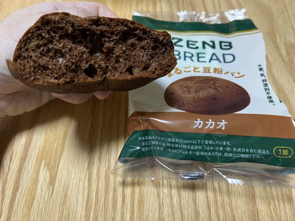 ZENBパンのカカオ味