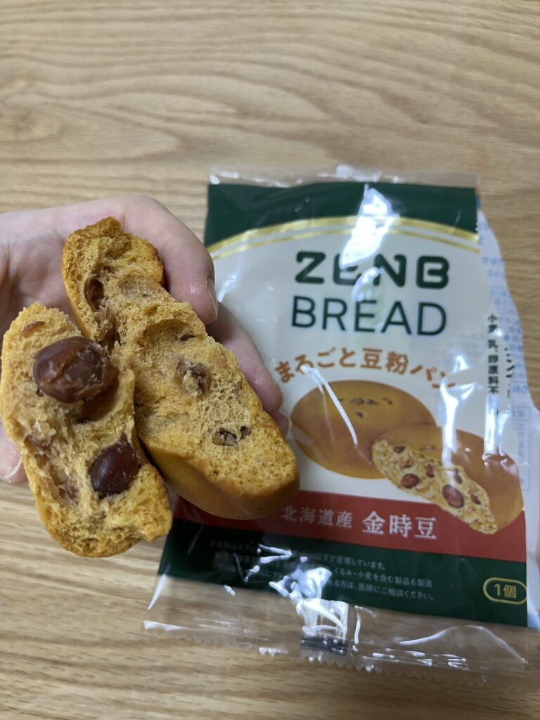 ZENBパンの金時豆